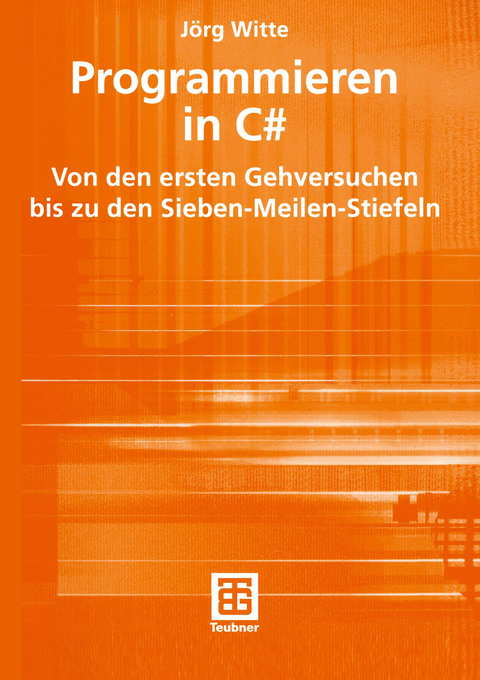 Programmieren in C# - Jörg Witte