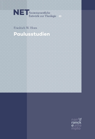 Paulusstudien - Friedrich W. Horn
