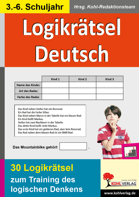 Logikrätsel Deutsch -  Kohl-Verlag