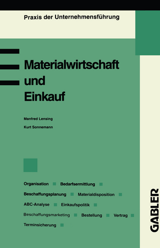 Materialwirtschaft und Einkauf - Manfred Lensing
