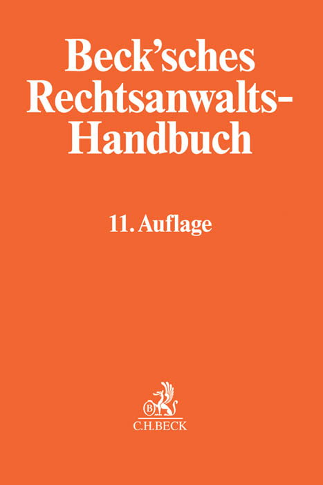 Beck'sches Rechtsanwalts-Handbuch - 