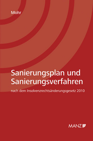 Sanierungsplan und Sanierungsverfahren - Franz Mohr