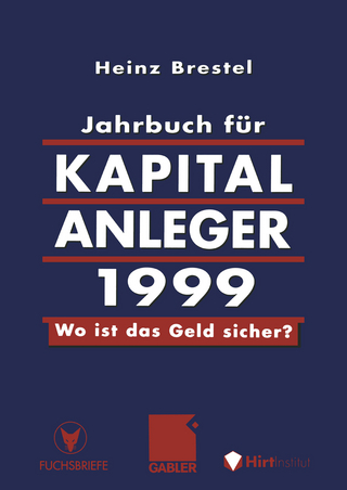 Jahrbuch für Kapitalanleger 1999 - Heinz Brestel