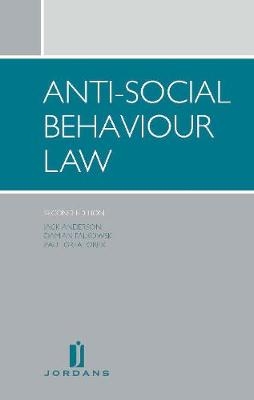 Anti-social Behaviour Law - Jack Anderson; Damian Fallowski; Paul Greatorex; Benjamin Tankel