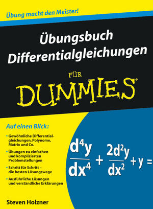 Übungsbuch Differentialgleichungen für Dummies - Steven Holzner