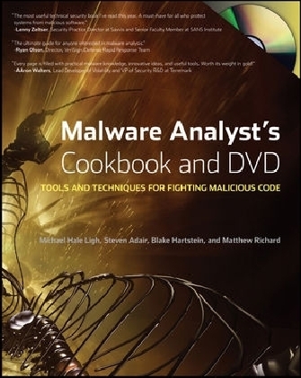 Malware Analyst's Cookbook and DVD - Michael Ligh, Steven Adair, Blake Hartstein, Matthew Richard