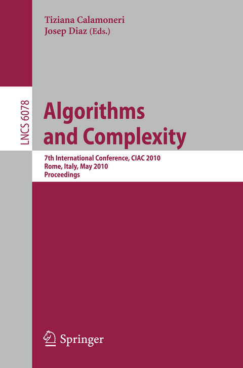 Algorithms and Complexity - 