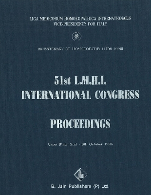 51st L.M.H.I. International Congress Proceedings - 