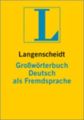 Langenscheidt Großwörterbuch Deutsch als Fremdsprache - Buch (Hardcover) und CD-ROM (Windows) - 