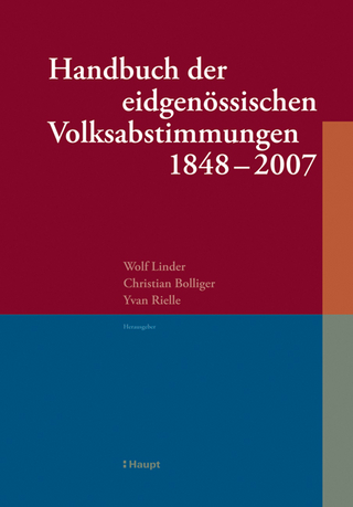 Handbuch der eidgenössischen Volksabstimmungen 1848 - 2007 - Wolf Linder; Christian Bolliger; Yvan Rielle