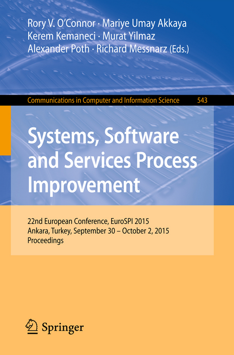 Systems, Software and Services Process Improvement - 
