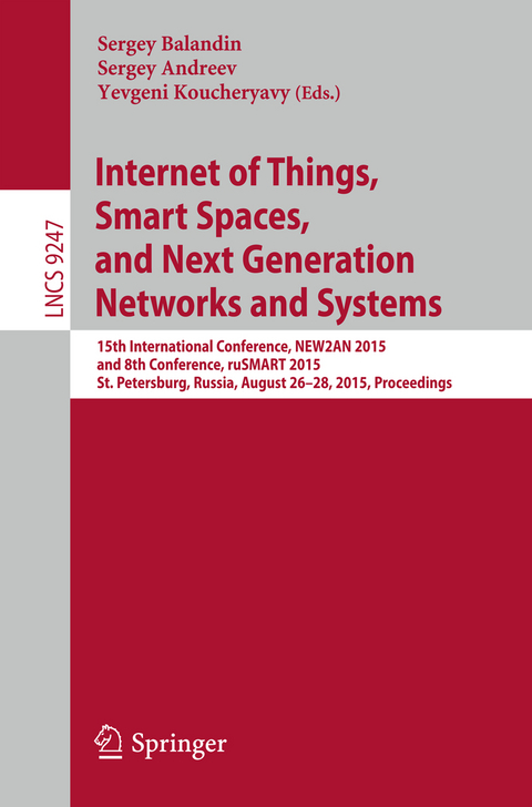 Internet of Things, Smart Spaces, and Next Generation Networks and Systems - 