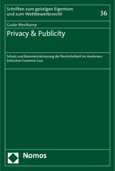 Privacy & Publicity - Guido Westkamp