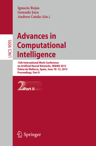 Advances in Computational Intelligence - Ignacio Rojas; Gonzalo Joya; Andreu Catala