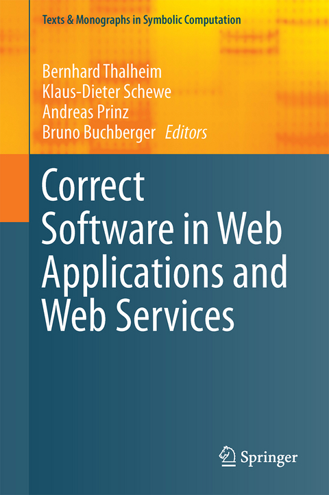 Correct Software in Web Applications and Web Services - 