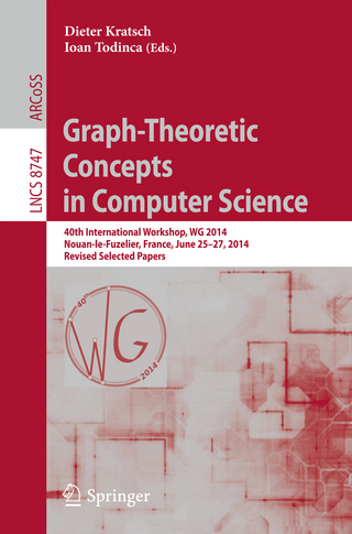 Graph-Theoretic Concepts in Computer Science - Dieter Kratsch; Ioan Todinca