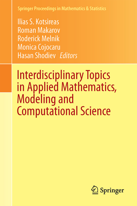Interdisciplinary Topics in Applied Mathematics, Modeling and Computational Science - 