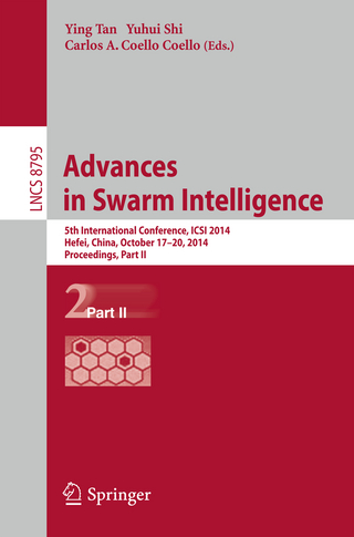 Advances in Swarm Intelligence - Ying Tan; Yuhui Shi; Carlos A Coello Coello