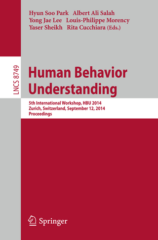 Human Behavior Understanding - Hyun Soo Park; Albert Ali Salah; Yong Jae Lee; Louis-Philippe Morency; Yaser Sheikh; Rita Cucchiara