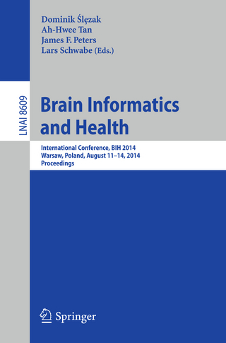 Brain Informatics and Health - Dominik Slezak; Ah-Hwee Tan; James F. Peters; Lars Schwabe