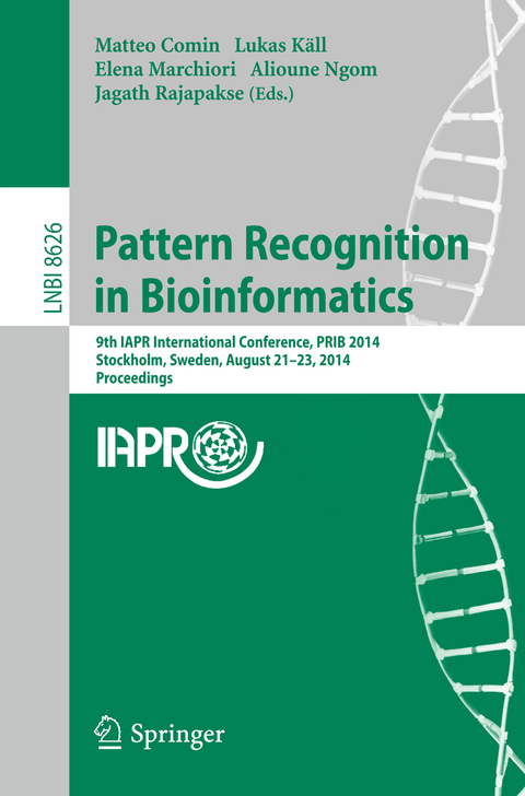 Pattern Recognition in Bioinformatics - 