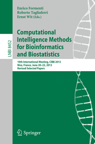 Computational Intelligence Methods for Bioinformatics and Biostatistics - Enrico Formenti; Roberto Tagliaferri; Ernst Wit