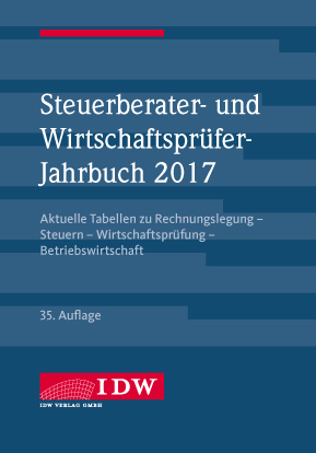 Steuerberater- und Wirtschaftsprüfer-Jahrbuch 2017