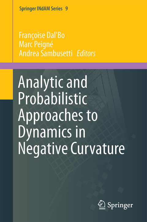 Analytic and Probabilistic Approaches to Dynamics in Negative Curvature - 