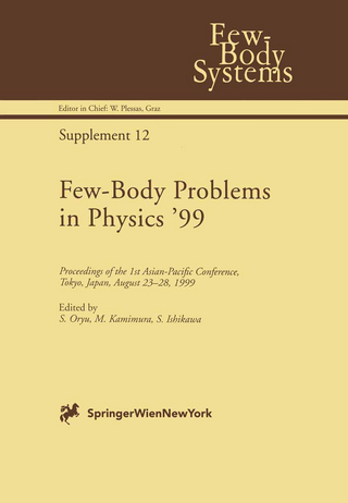 Few-Body Problems in Physics ?99 - S. Oryu; M. Kamimura; S. Ishikawa