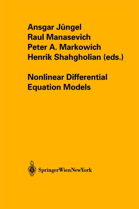 Nonlinear Differential Equation Models - 