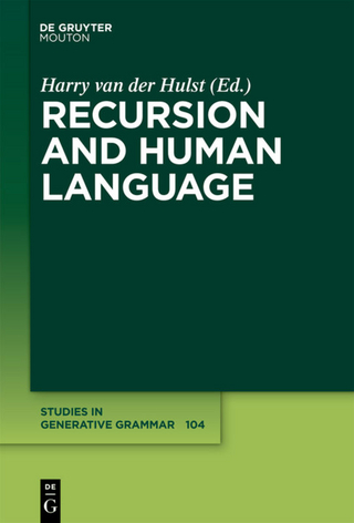 Recursion and Human Language - Harry van der Hulst