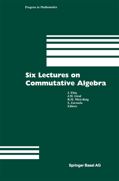 Six Lectures on Commutative Algebra - 