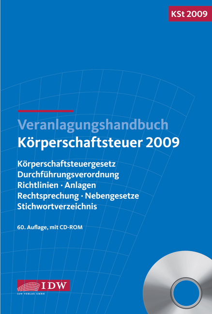 Veranlagungshandbuch Körperschaftsteuer 2009