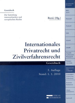 Internationales Privatrecht und Zivilverfahrensrecht - Tomislav Boric