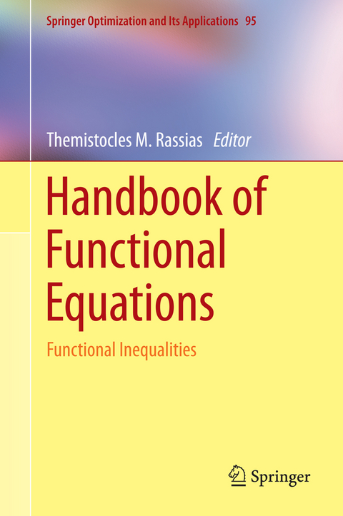 Handbook of Functional Equations - 