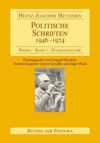 Politische Schriften - 1946-1974 - Heinz J Heydorn; Irmgard Heydorn; Hartmut Kappner; Gernot Koneffke; Edgar Weick