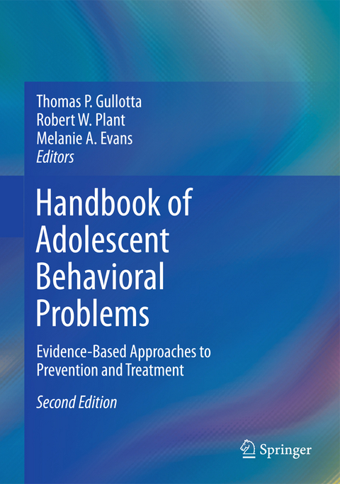 Handbook of Adolescent Behavioral Problems - 
