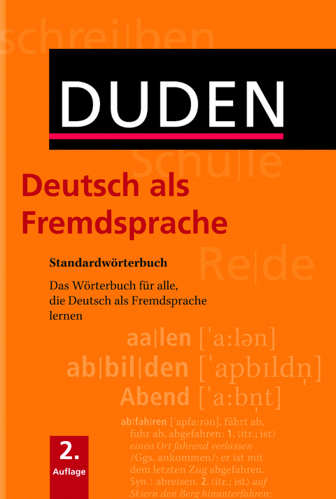 Duden - Deutsch als Fremdsprache - Standardwörterbuch - 