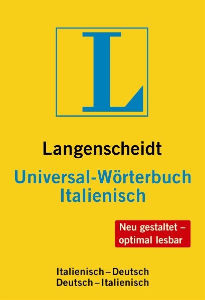 Langenscheidt Universal-Wörterbuch Italienisch - 