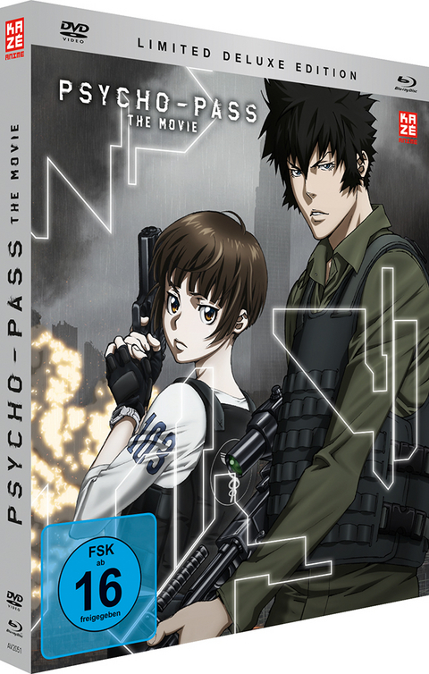 Psycho Pass Movie - Limited Deluxe Edition (DVD und Blu-ray) - Katsuyuki Motohiro, Naoyoshi Shiotani
