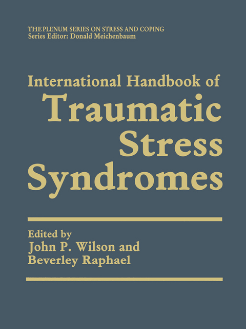 International Handbook of Traumatic Stress Syndromes - 