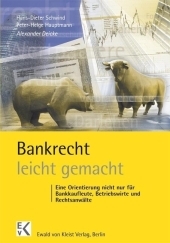 Bankrecht - leicht gemacht - Alexander Deicke