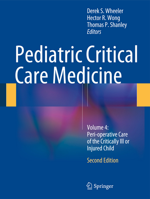Pediatric Critical Care Medicine - 