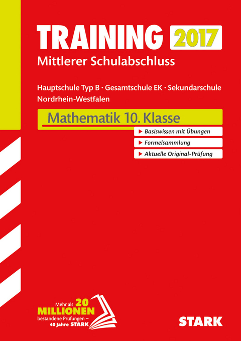 Training Zentrale Prüfung Hauptschule Typ B NRW - Mathematik