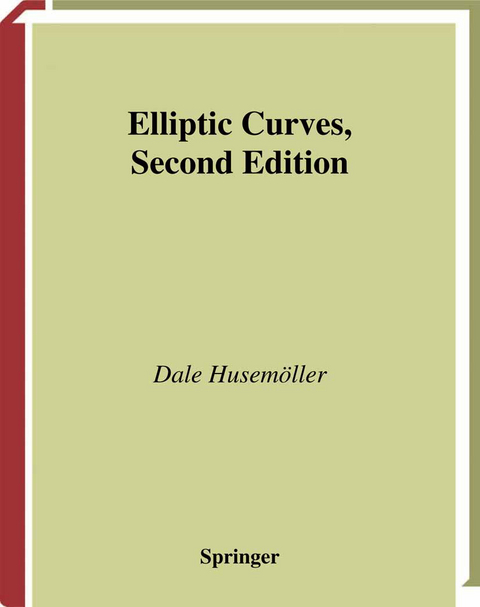 Elliptic Curves - Dale Husemöller