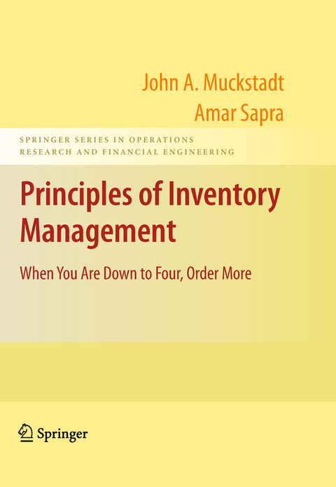 Principles of Inventory Management - John A. Muckstadt, Amar Sapra