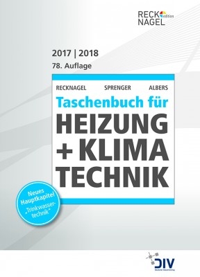 Recknagel - Taschenbuch für Heizung + Klimatechnik 2017/2018 - 