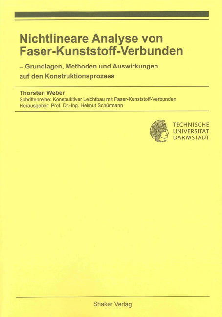 Nichtlineare Analyse von Faser-Kunststoff-Verbunden - Thorsten Weber