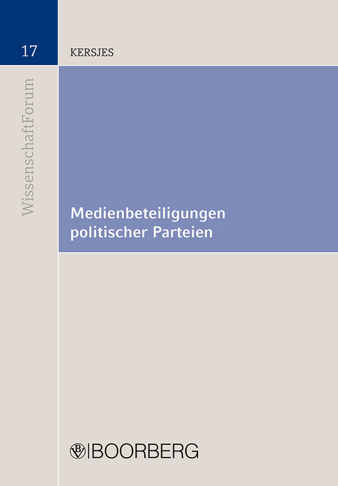 Medienbeteiligungen politischer Parteien - Julia Kersjes