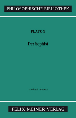 Der Sophist - Platon; Reiner Wiehl